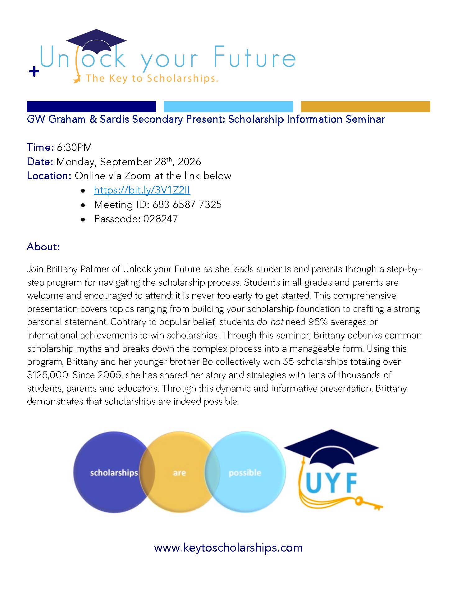 scholarship meeting